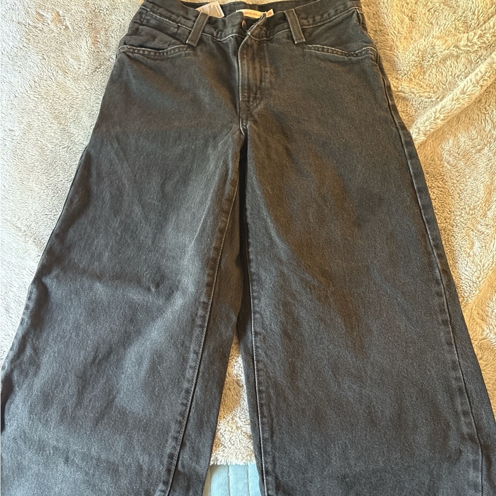 Levi's Dark Gray Flare Women's Jeans